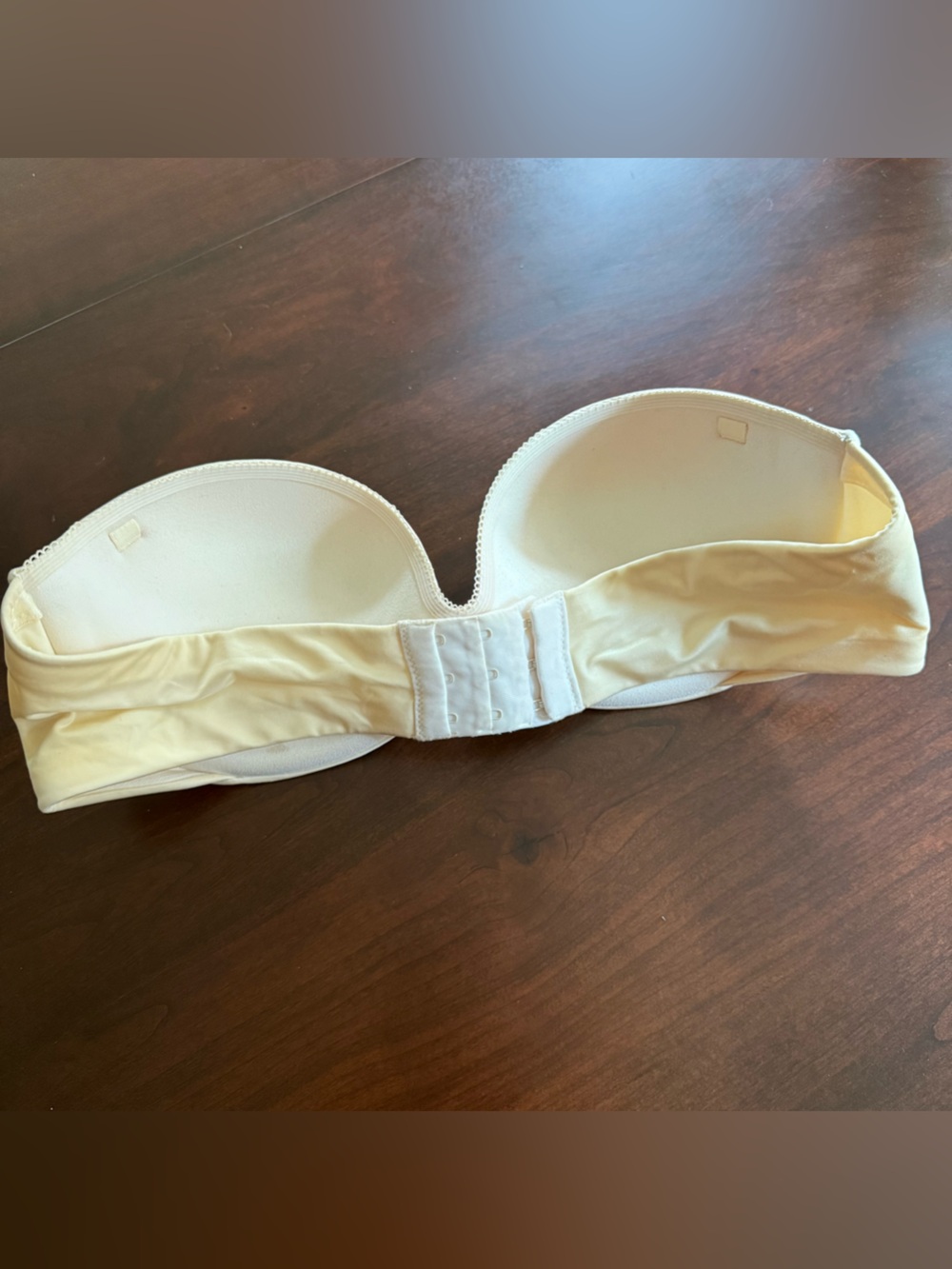 Ambrielle Strapless Molded Push-Up Bra nude size 36B - Picture 5 of 5